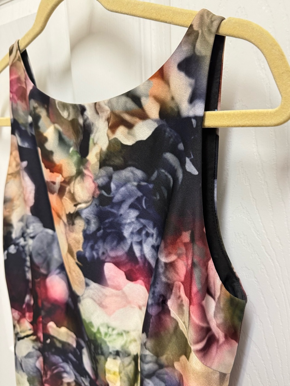 Adrianna Papell Floral Evening Gown - Picture 4 of 14